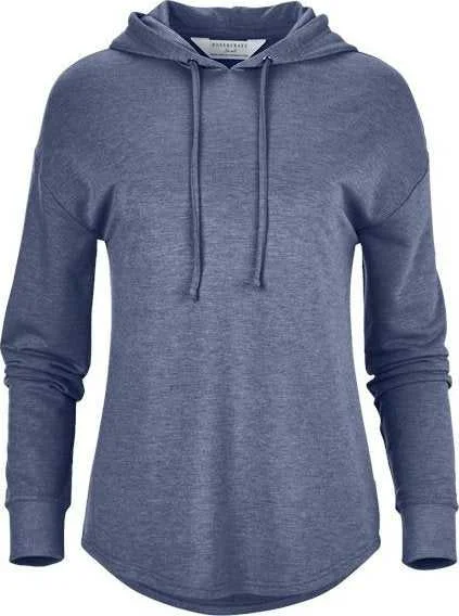 Take Advantage Boxercraft BW5301 Women's Dream Fleece Hooded Pullover - Navy Heather