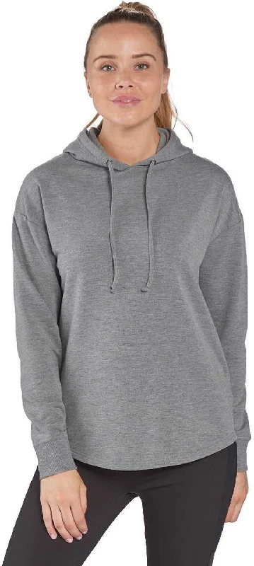 Unbeatable Prices Boxercraft BW5301 Women's Dream Fleece Hooded Pullover - Oxford Heather