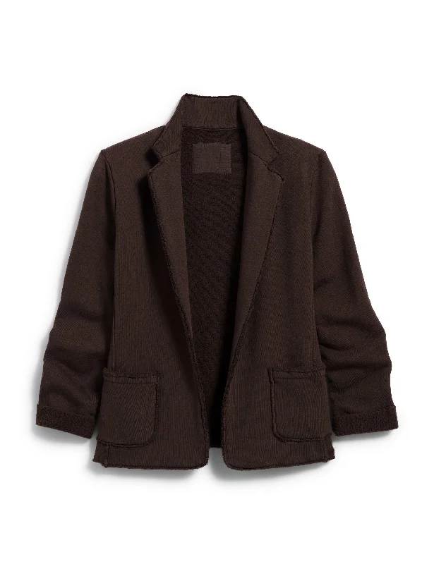 Daily Specials Frank & Eileen - Dublin Triple Fleece Blazer in Irish Chocolate