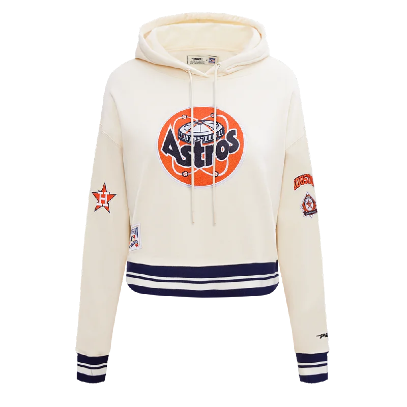 Value Deals SUDADERA CON GORRO MLB HOUSTON ASTROS RETRO CLASSICS PARA MUJER