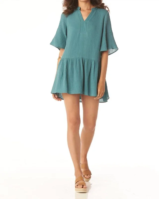 Seasonal Sale Luciel Dress in Brittany Blue | Brittany Blue