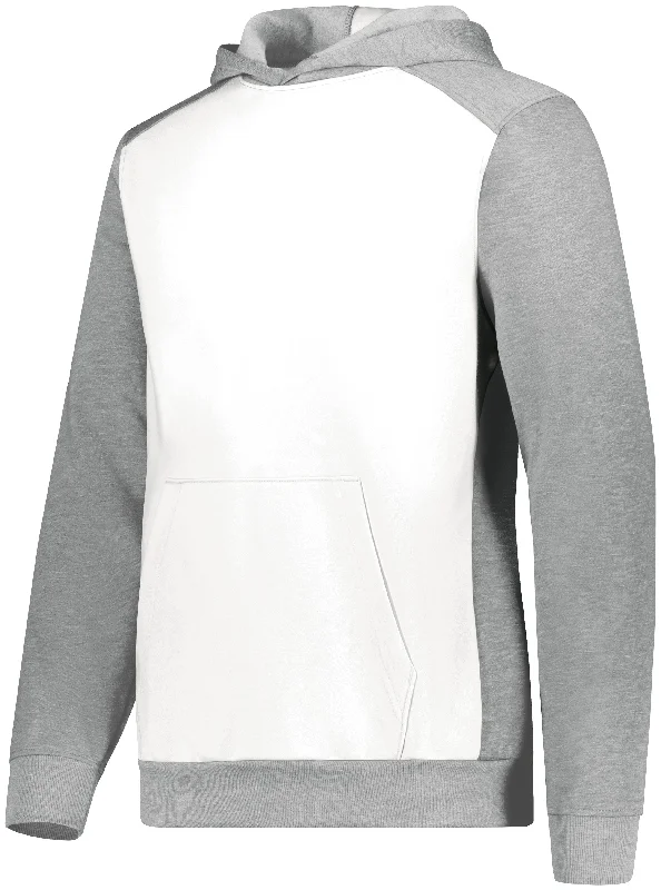 WHITE/GREY HEATHER