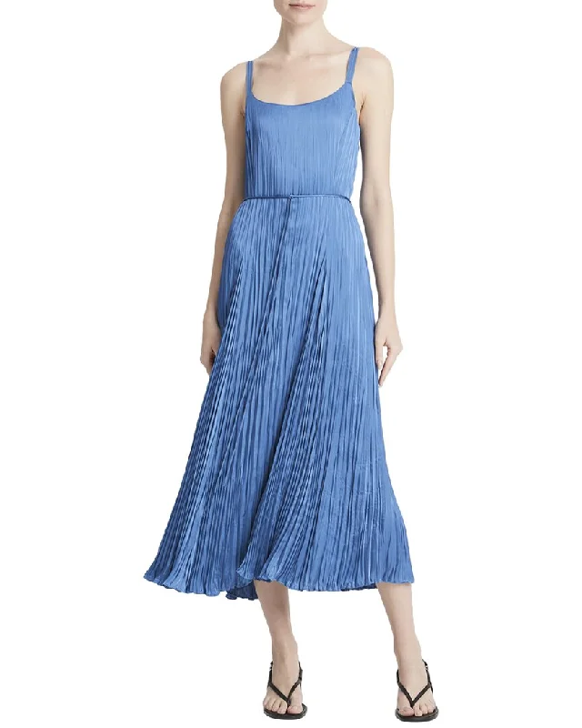 Special Price Vince Relaxed Crushed Slip Dress