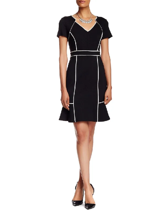 Blowout Deals FOCUS by Shani V-Neck Ponte Dress