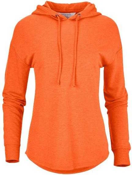 Stock Clearance Boxercraft BW5301 Women's Dream Fleece Hooded Pullover - Mandarin Heather